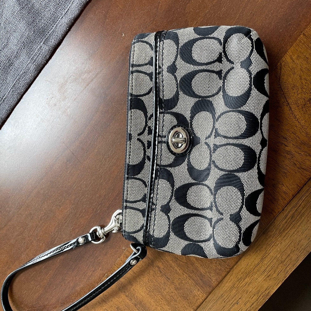 Coach wristlet
